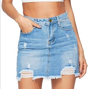 Jean skirt